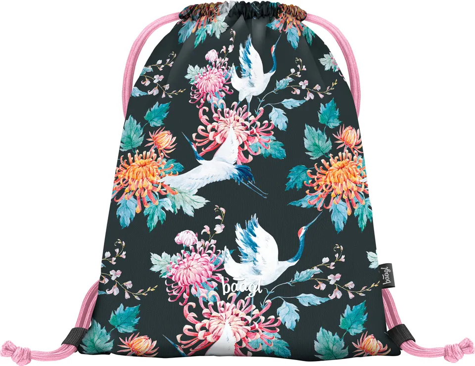 baagl-gym-sacks-sac-de-sport-birds-lavable image 1