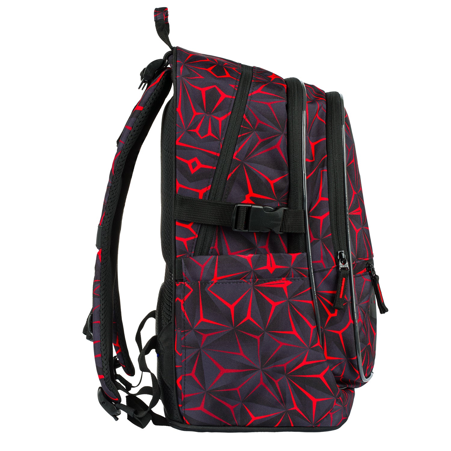 baagl-core-red-polygon-sac-dos-scolaire-25-l image 3