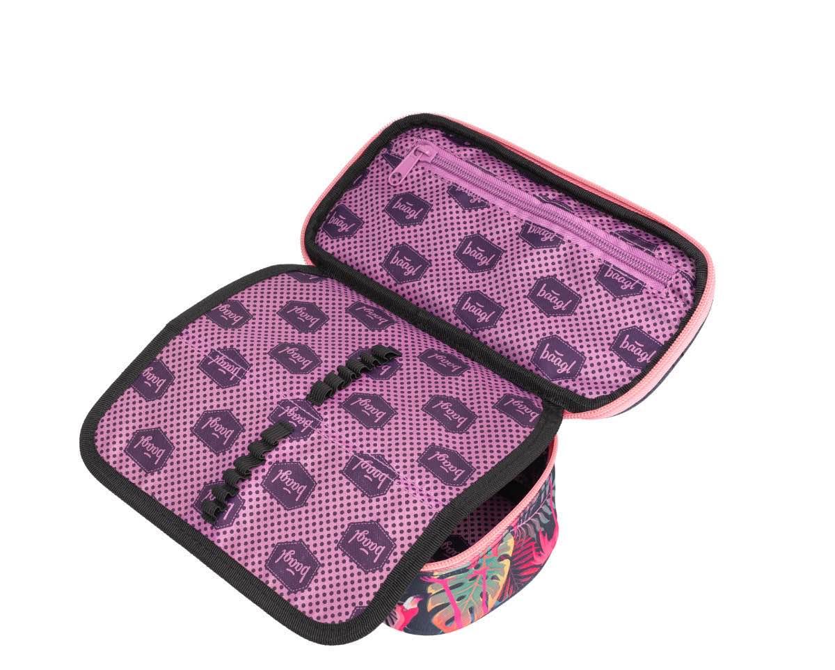 baagl-flamingo-tui-trousse-scolaire-fille image 3