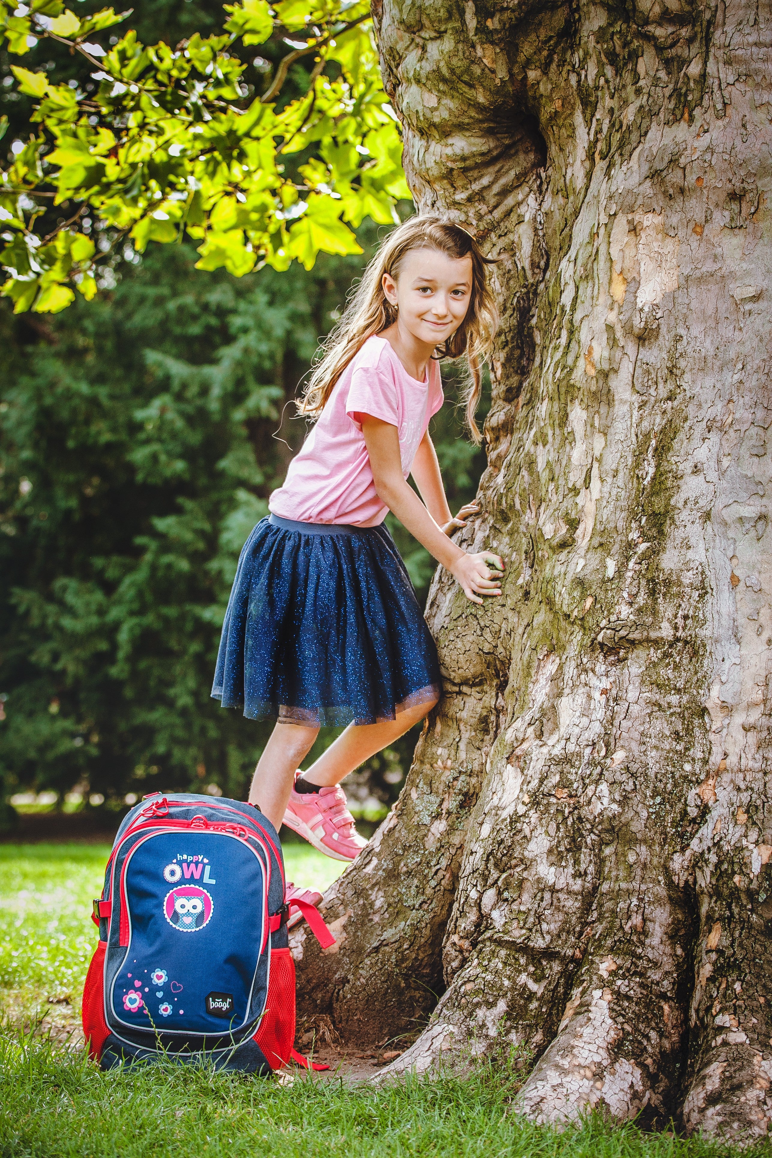 baagl-little-owls-cartable-fille-23-l-ergonomique-imperm-able image 8