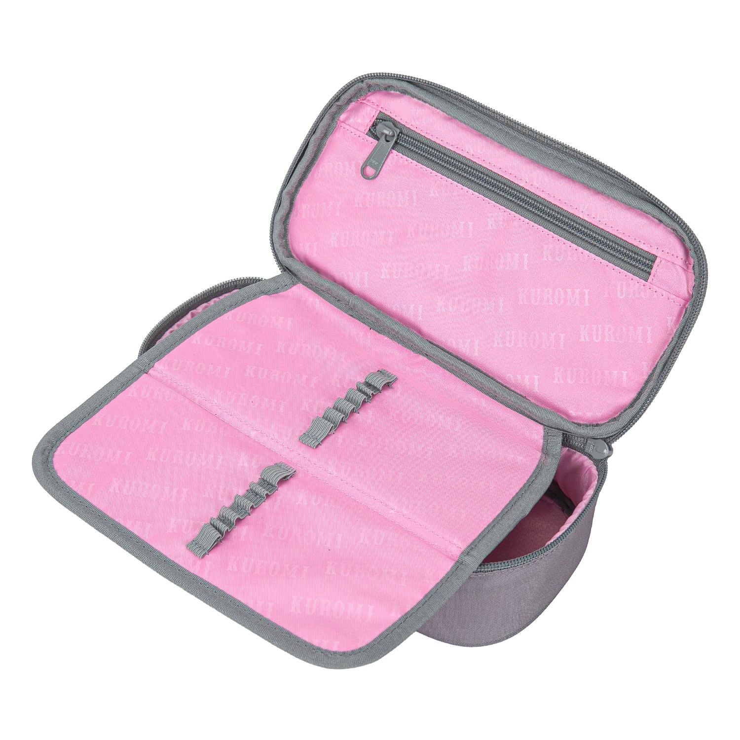 baagl-kuromi-grey-trousse-scolaire-grise-recycl-e image 3