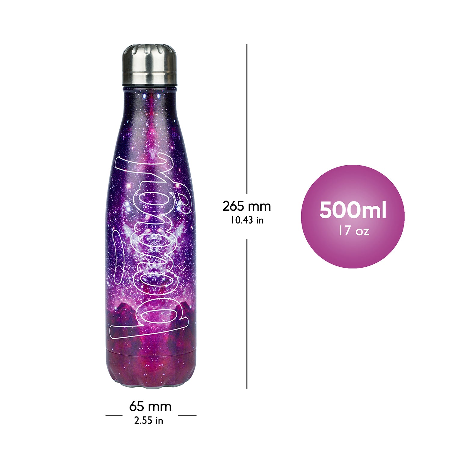 baagl-thermo-bottles-galaxy-gourde-isotherme-500-ml image 4