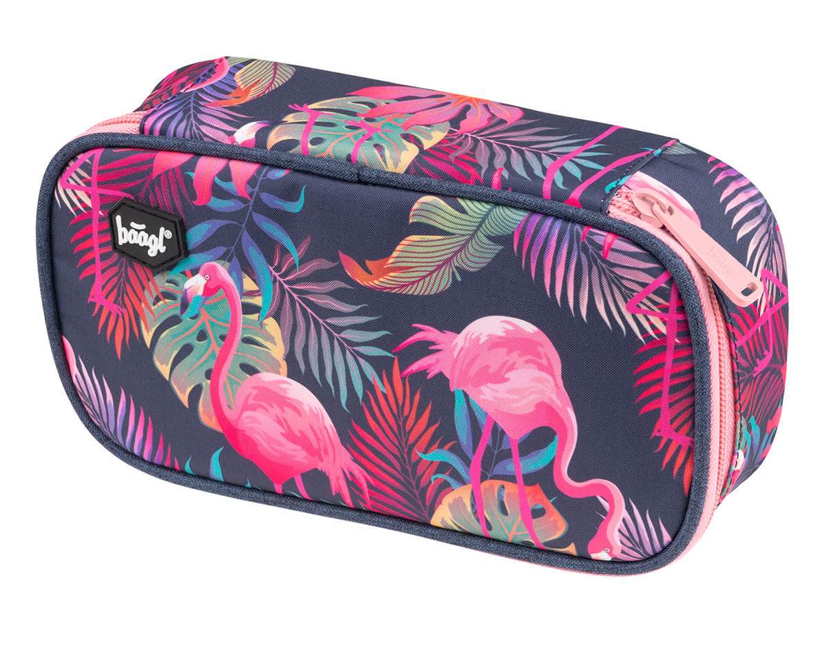 baagl-flamingo-tui-trousse-scolaire-fille image 1