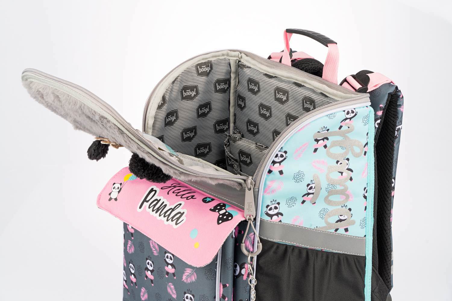 baagl-zippy-panda-cartable-ergonomique-18-l-portefeuille image 8
