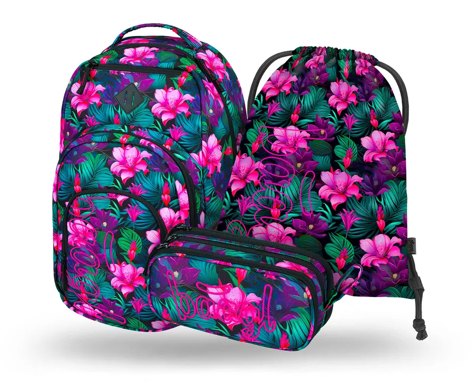baagl-coolmate-paradise-sac-dos-35-l-set-3-pi-ces image 1