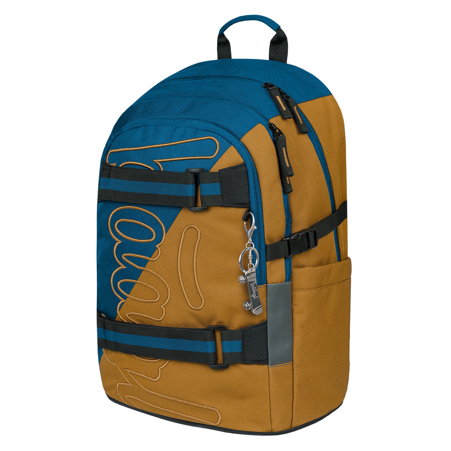 baagl-skate-duo-sac-dos-scolaire-skateboard-15-pouces image 2