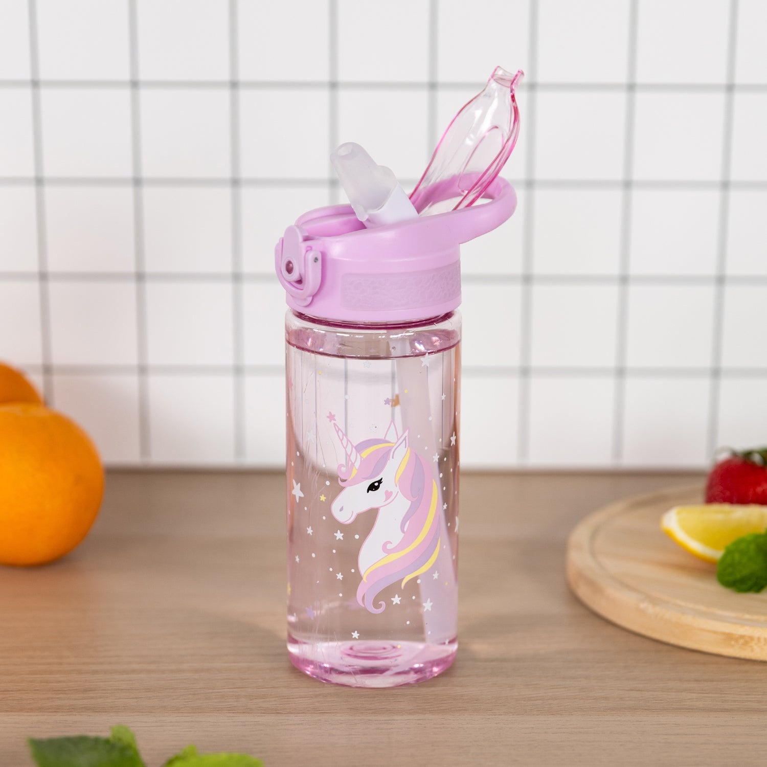 baagl-drinking-bottles-gourde-rainbow-unicorn-500-ml image 6