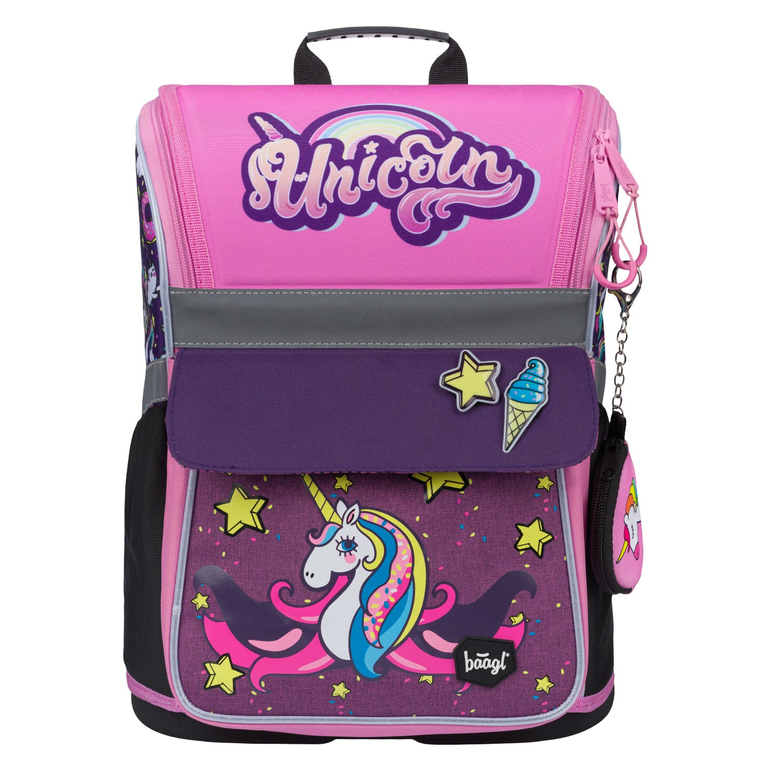 baagl-zippy-unicorn-iii-cartable-cp-fille-licorne-5-pi-ces image 2