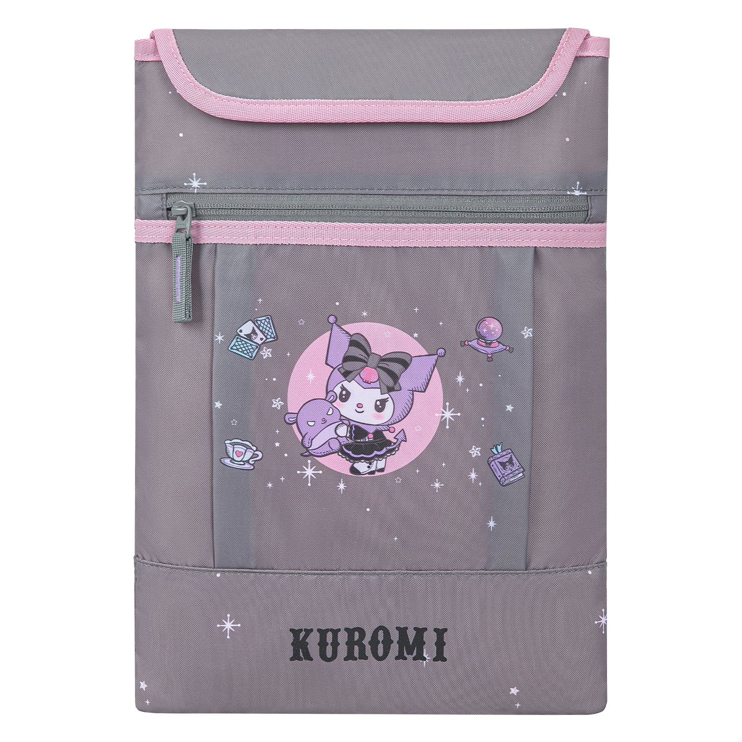 baagl-kuromi-grey-housse-ordinateur-15-pouces image 2