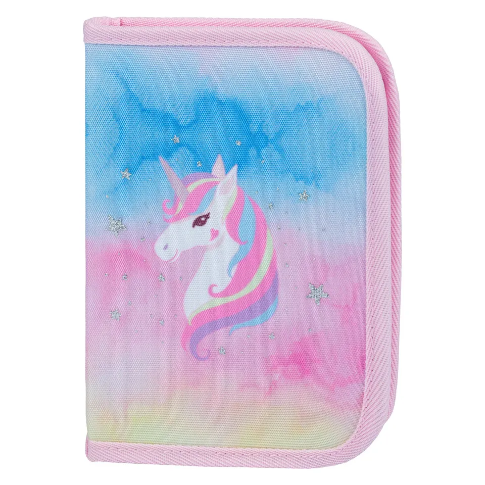baagl-rainbow-unicorn-trousse-classique-licorne-1-compartiment image 1