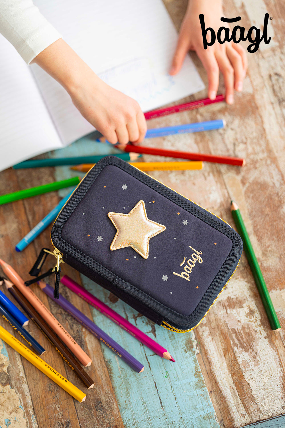 baagl-unicorn-gold-trousse-3-compartiments-ykk-fille image 7