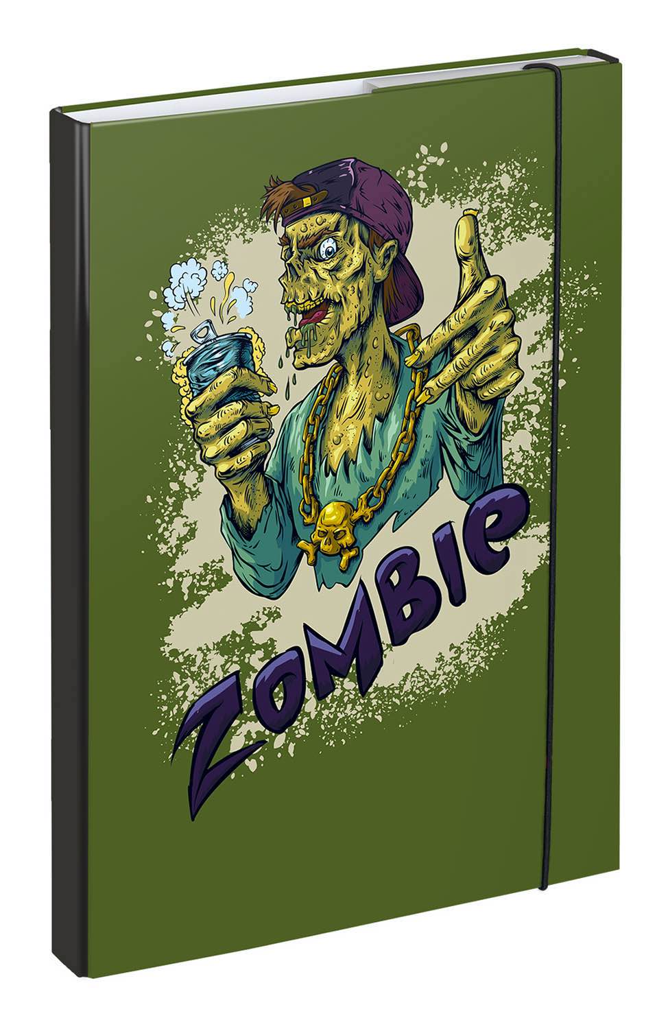 baagl-zombie-chemise-lastiques-a4-zombie image 1