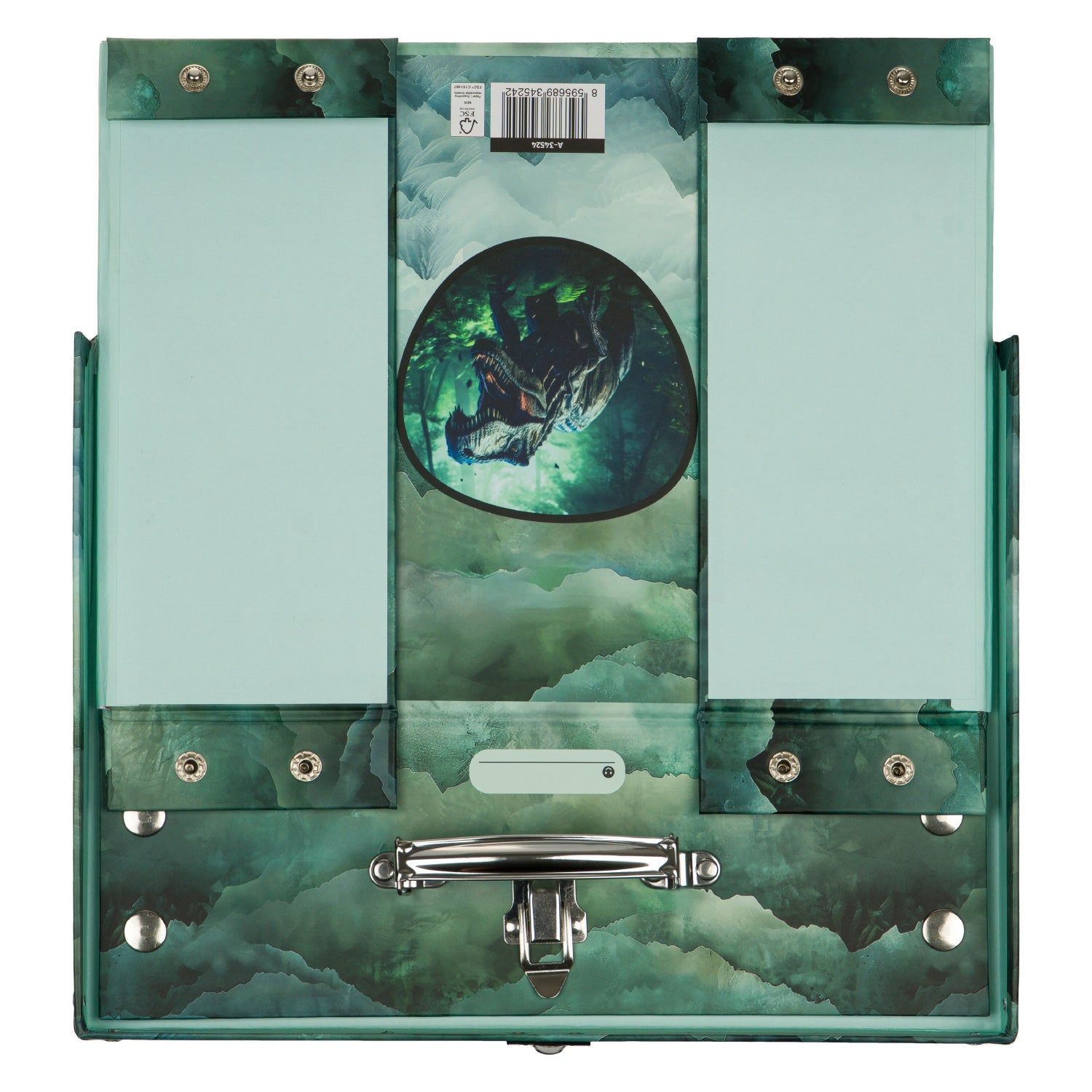 baagl-dino-mallette-scolaire-pliable-boutons image 4