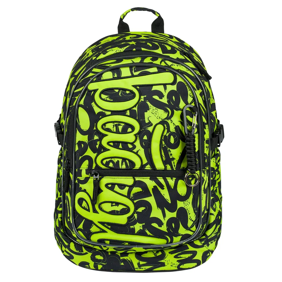 baagl-core-lime-sac-dos-scolaire-25-l-vert-15-pouces image 1