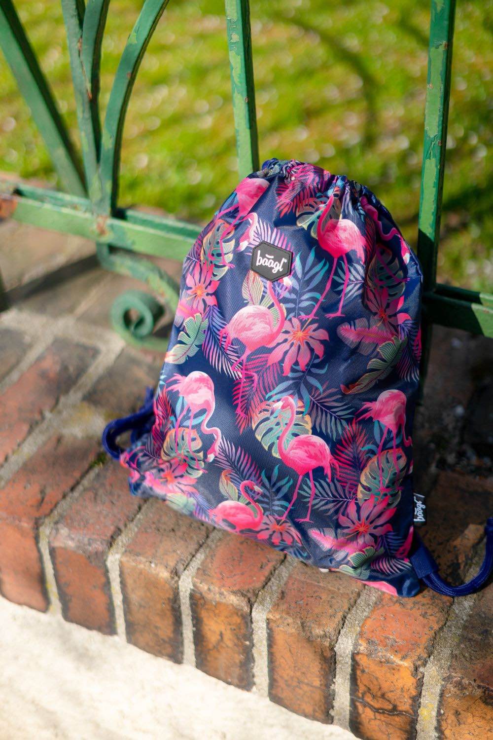 baagl-flamingo-sac-de-gym-flamant-rose-lavable image 6