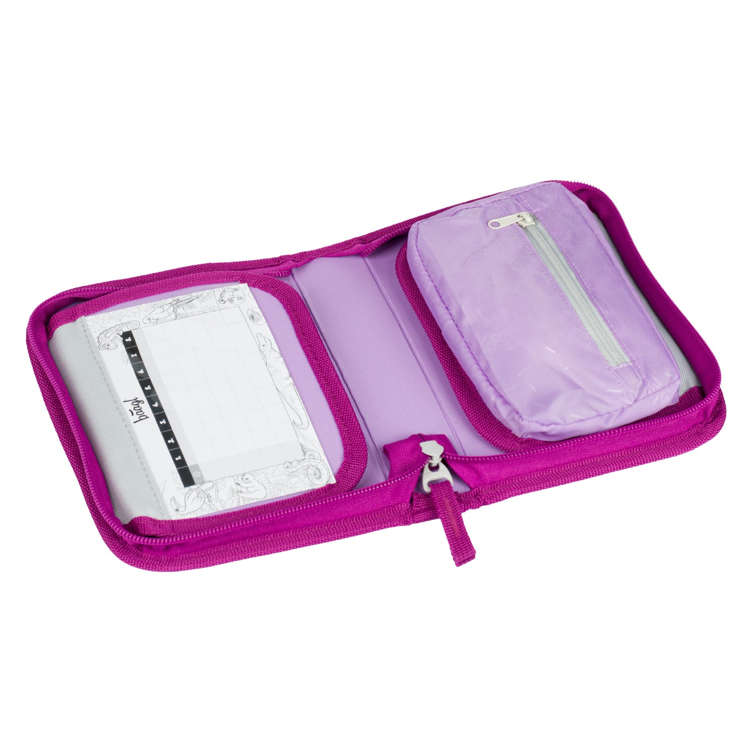 baagl-classic-trousse-scolaire-royal-unicorn-licorne-vide image 4