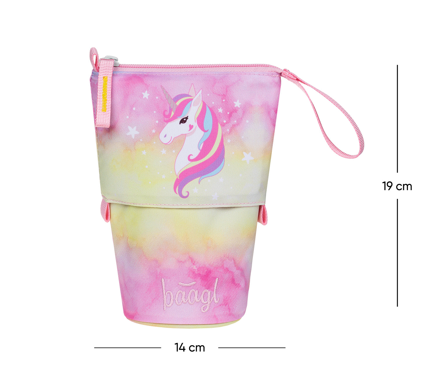 baagl-pop-up-rainbow-unicorn-trousse-crayons-debout image 6