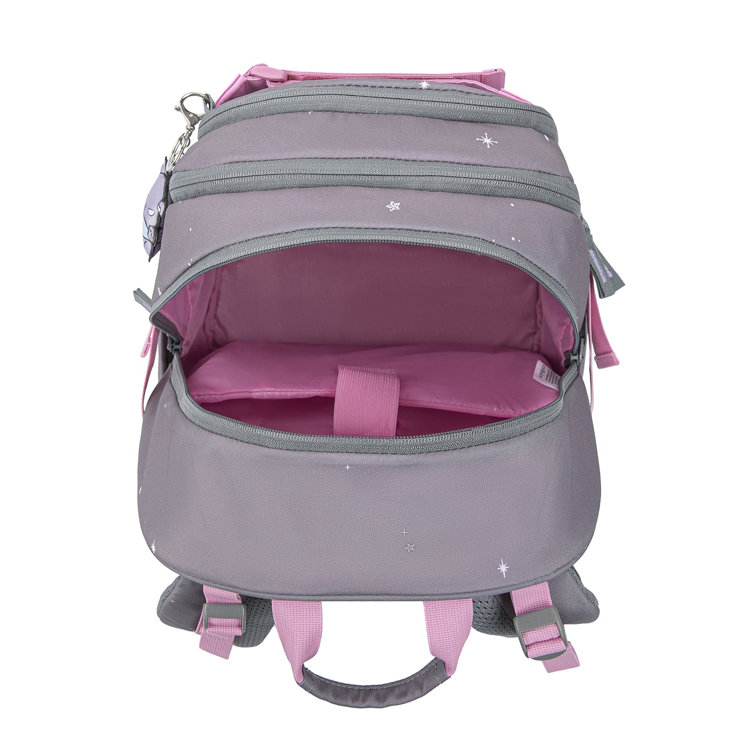 baagl-skate-kuromi-grey-sac-dos-scolaire-fille-3-pi-ces image 5
