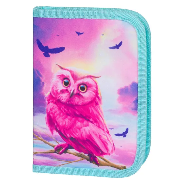 baagl-classic-trousse-owl-1-compartiment-hibou-vide image 1