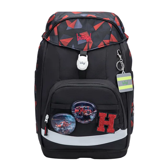 baagl-airy-plus-rescuers-cartable-scolaire-ergonomique image 1