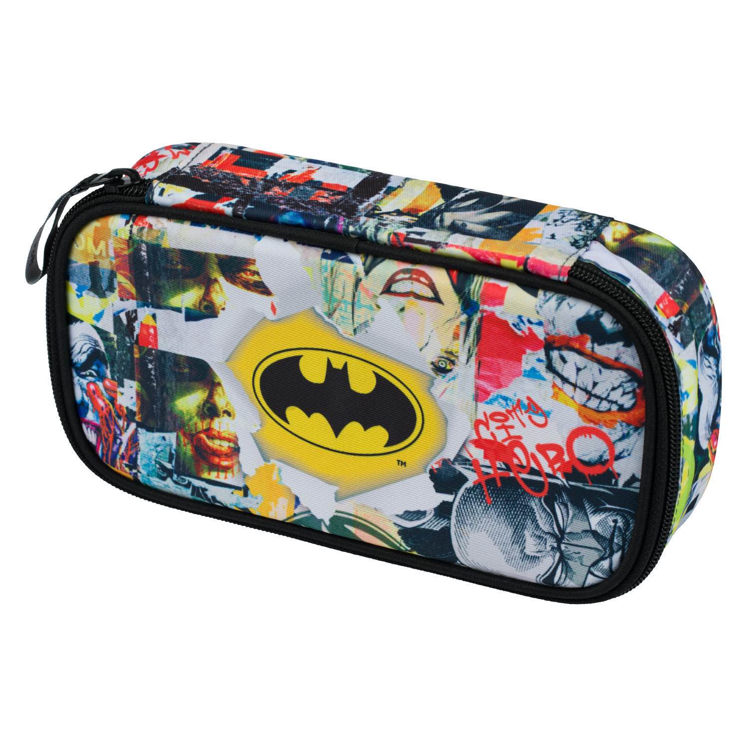 baagl-batman-comics-trousse-scolaire-rigide-gar-on image 1