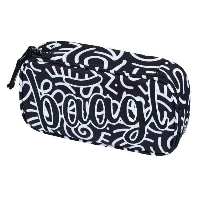 baagl-school-element-tui-scolaire-recycl-poche-zip image 1