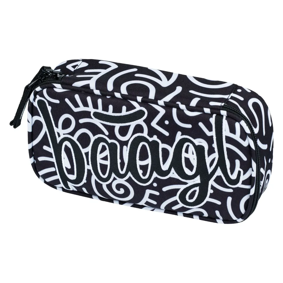 baagl-school-element-tui-scolaire-recycl-poche-zip image 1