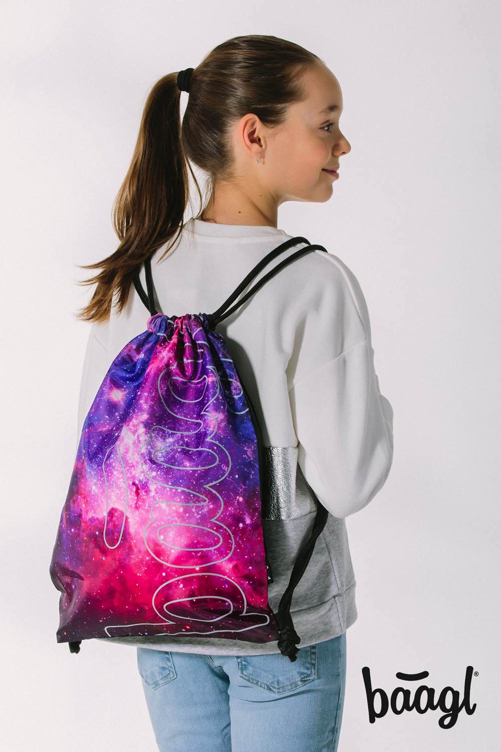 baagl-skate-galaxy-sac-de-gym-enfant-skate-phosphorescent image 5