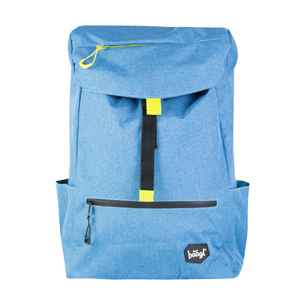 baagl-blue-sac-dos-scolaire-imperm-able-tudiant image 1