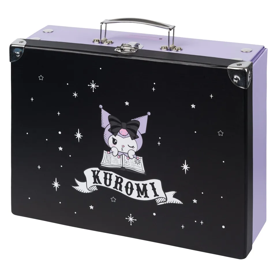 baagl-kuromi-fortune-dream-boite-scolaire-pliable-kuromi image 1