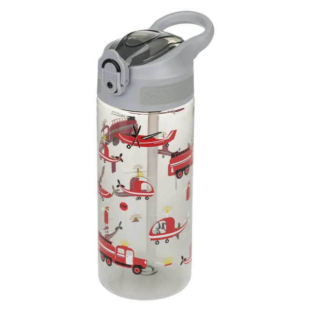 baagl-rescuers-gourde-enfant-500-ml-paille-tritan image 1