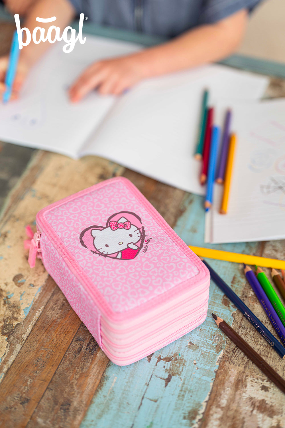 baagl-hello-kitty-sweet-leopard-trousse-3-compartiments-fille image 7