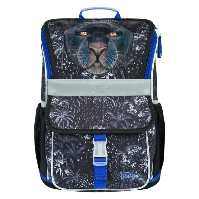 baagl-zippy-black-panther-cartable-18-l-ergonomique image 1
