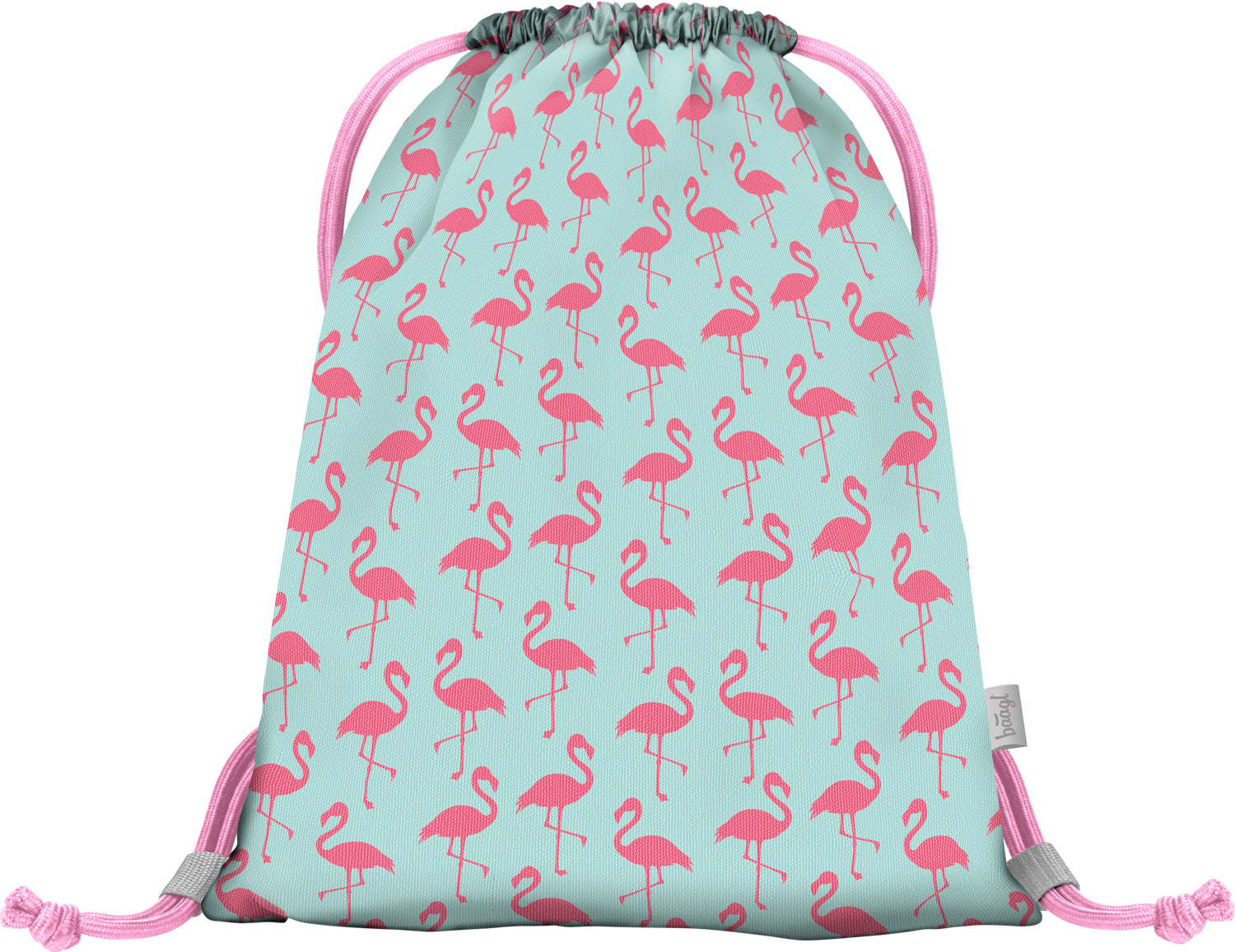 baagl-flamingo-sac-de-gym-avec-poche-zipp-e image 2