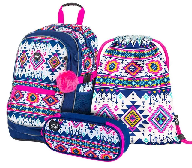 baagl-core-boho-ensemble-scolaire-3-pi-ces-boho image 1