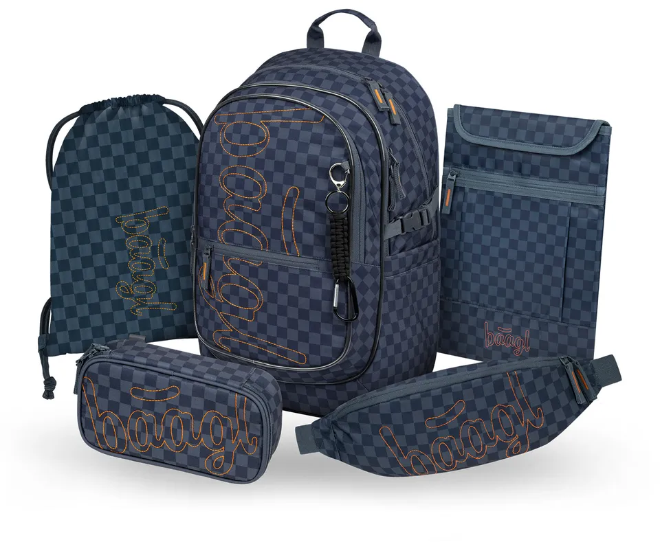 baagl-core-ska-blue-iii-set-scolaire-3-pi-ces-recycl image 1