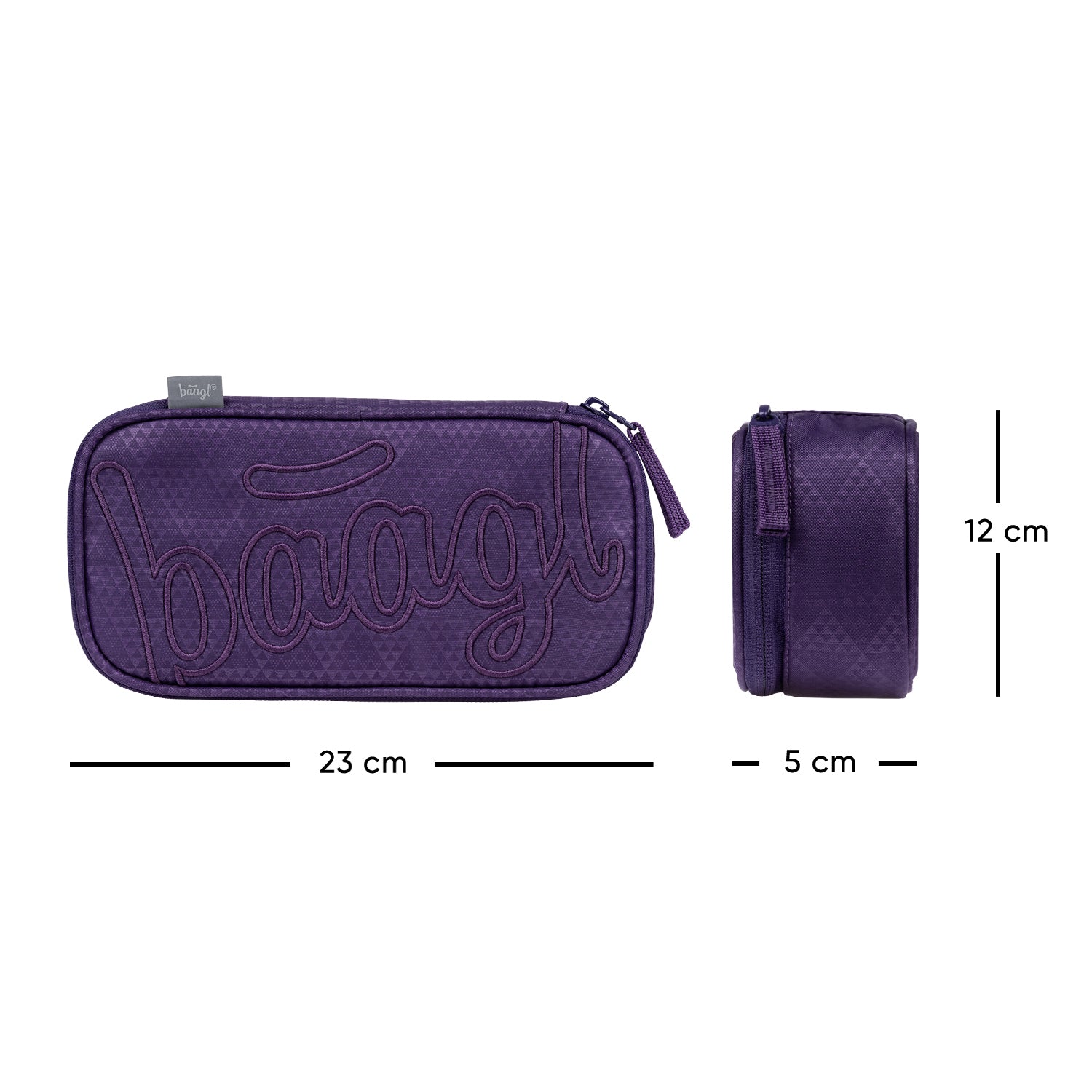 baagl-school-plum-trousse-scolaire-rigide-ykk image 4