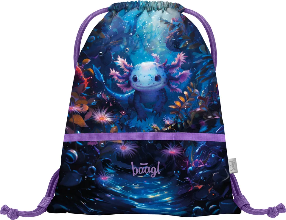 baagl-axolotl-sac-de-gym-sport-enfant-lavable image 1