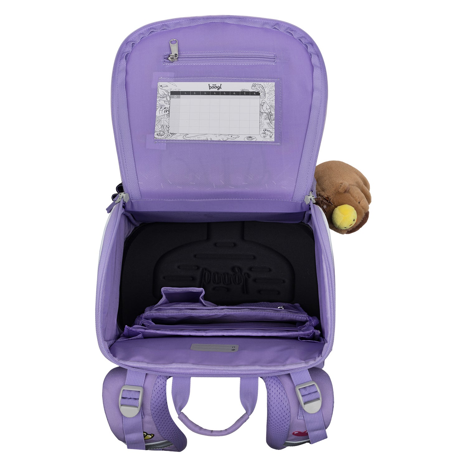 baagl-zippy-capybara-cartable-ensemble-3-pi-ces-ergonomique image 5