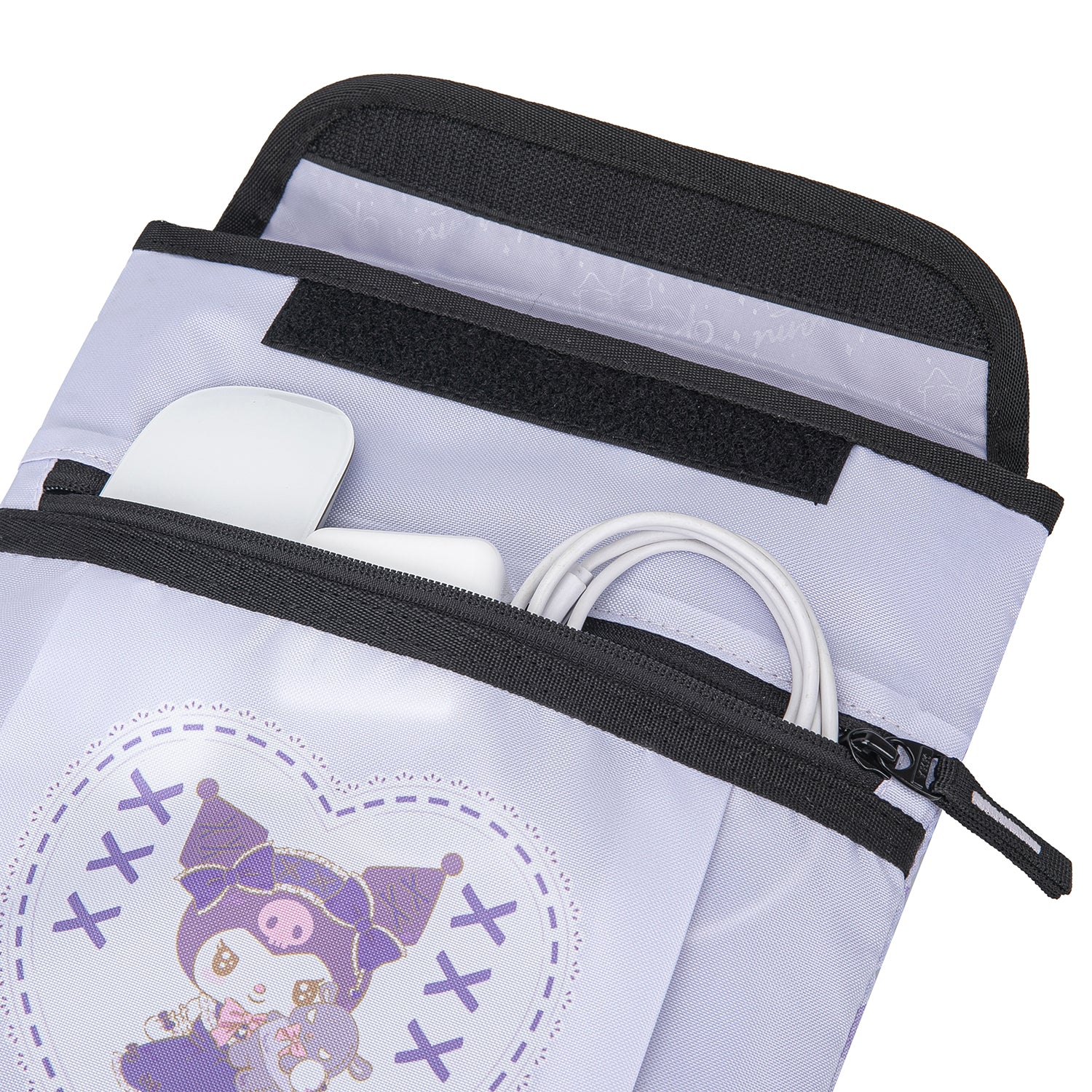 baagl-kuromi-sweet-one-housse-pc-15-pouces-recycl-e image 4