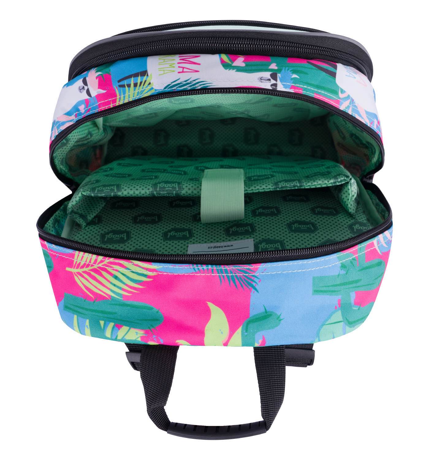 baagl-core-llama-sac-dos-scolaire-25-l-lama-portefeuille image 5