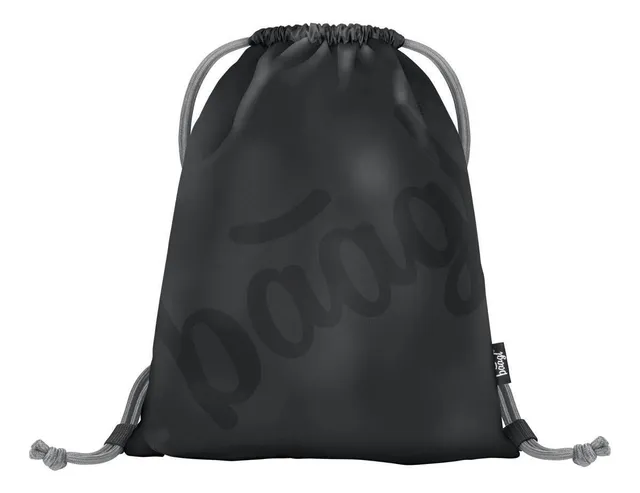baagl-gym-sacks-sac-gym-logo-black-lacets-lavable image 1
