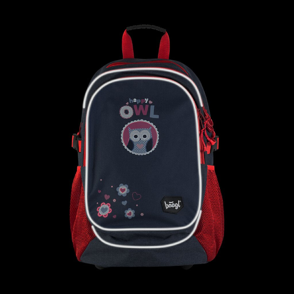 baagl-little-owls-cartable-fille-23-l-ergonomique-imperm-able image 6