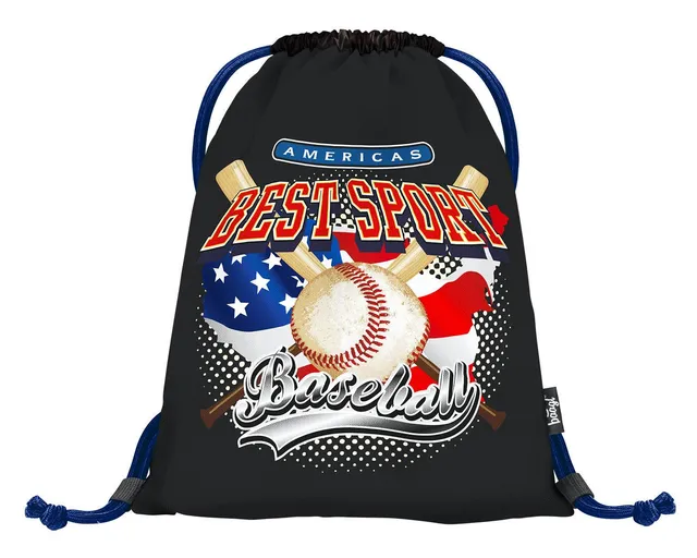 baagl-gym-sacks-sac-de-sport-baseball-2-lavable image 1