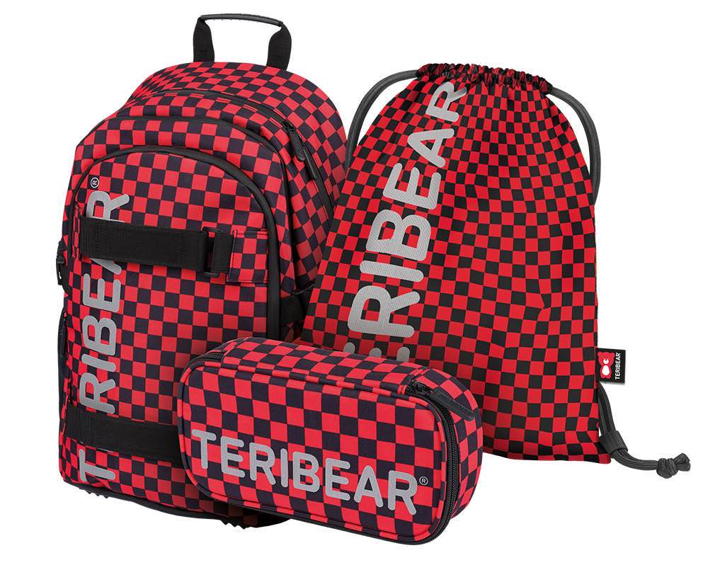 baagl-skate-teribear-set-scolaire-3-pi-ces-skate-25-l image 1