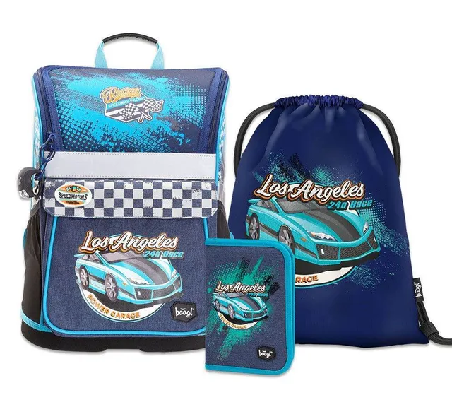 baagl-zippy-racer-cartable-scolaire-gar-on-18-l image 1