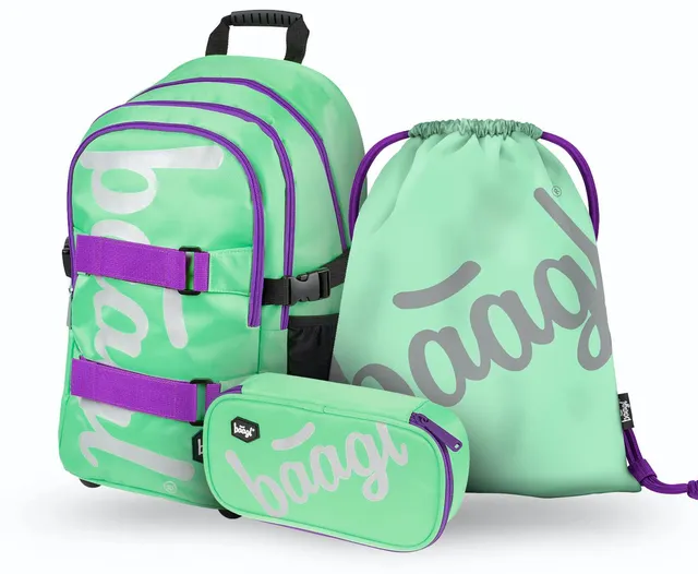 baagl-school-sets-skate-mint-set-scolaire-3-pi-ces-menthe image 1