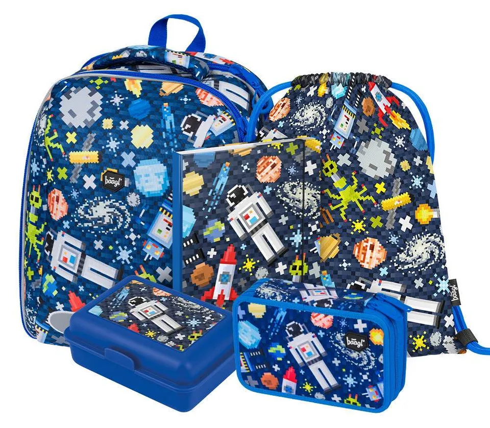 baagl-shelly-space-game-ii-set-scolaire-3-pi-ces image 1