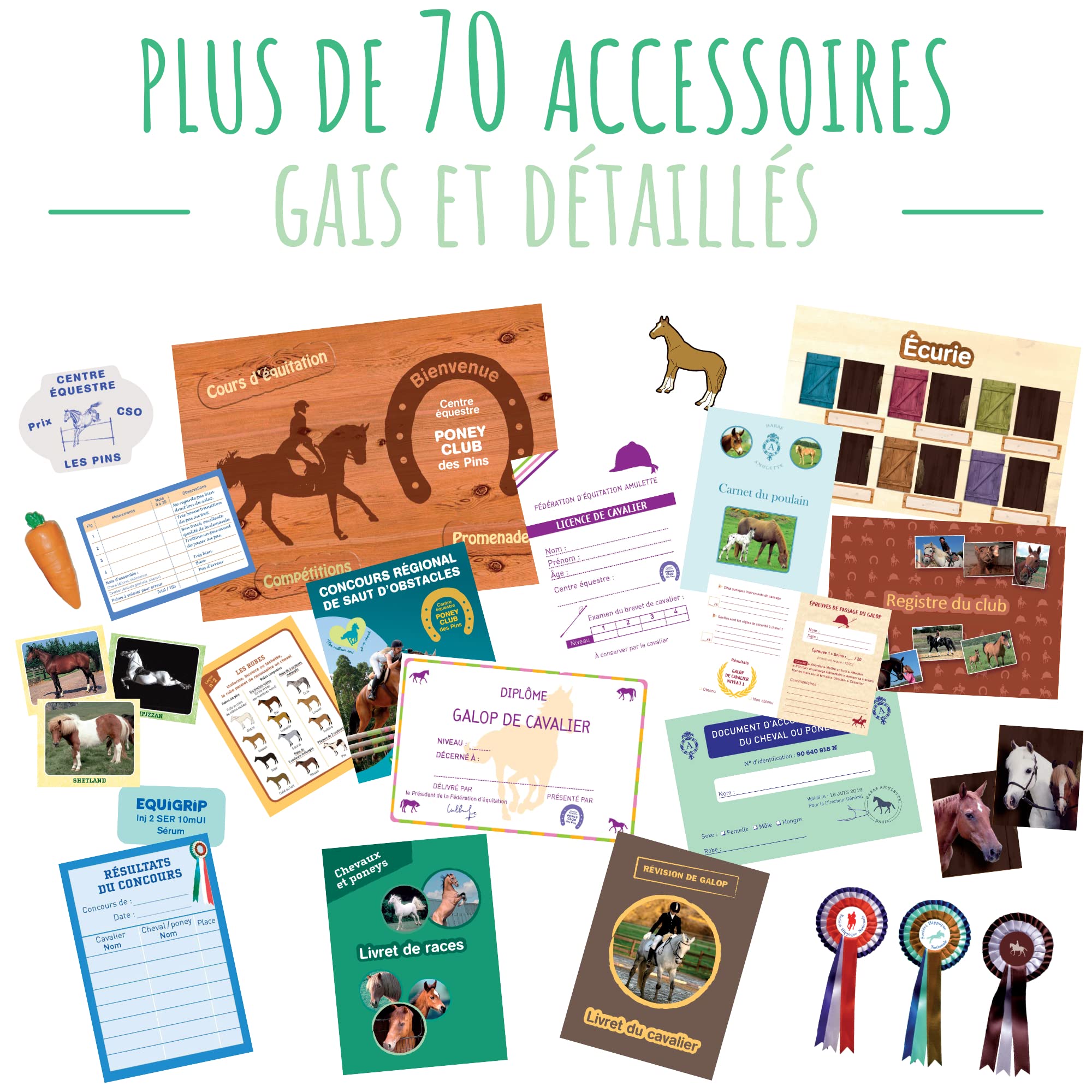 amulette-mon-premier-poney-club-coffret-jeu-70-accessoires-6-10-ans image 3