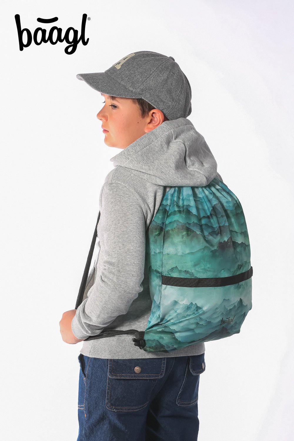 baagl-dino-sac-gym-enfant-mousqueton-motif-dinosaure image 4